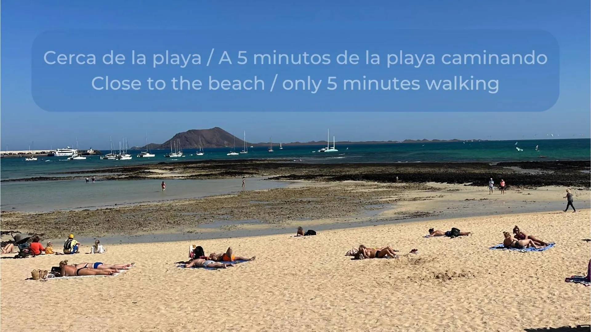 La Cotufa En El Centro De Corralejo, Dos Habitaciones Con Dos Banos, Terraza Privada Y Wifi 0*, 科拉雷侯 西班牙